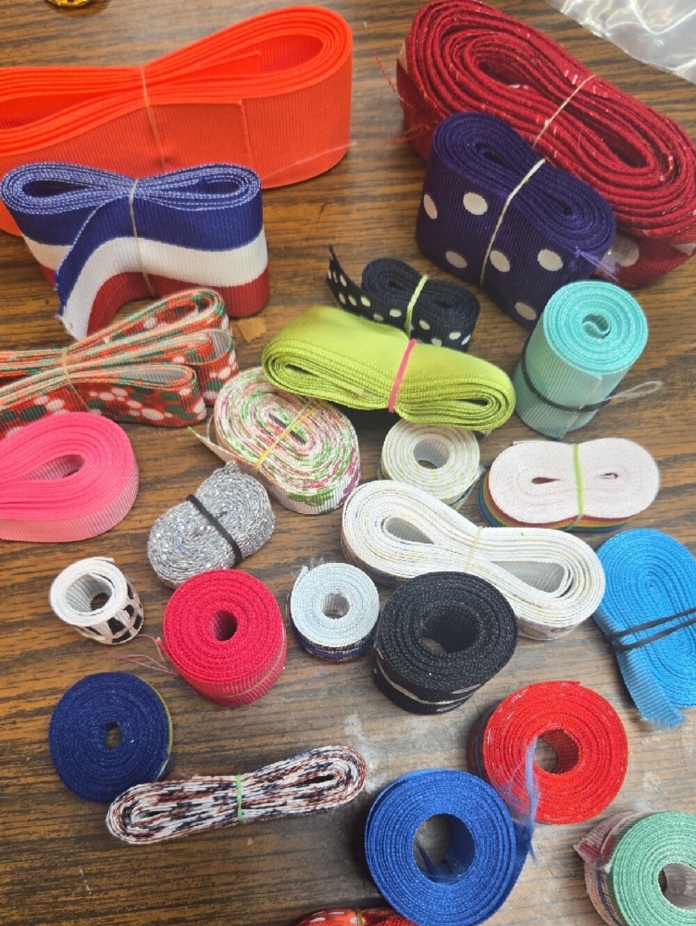 Multi-Color Kids Ribbon Pack - Assorted Bright Colors - Picture 2 of 2